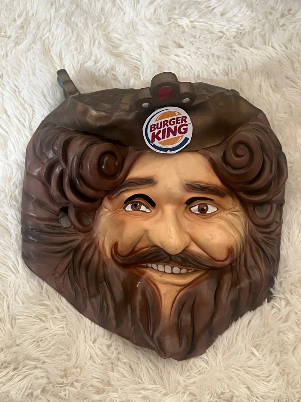 Adult Burger King Mask - Party Costume Halloween Cosplay